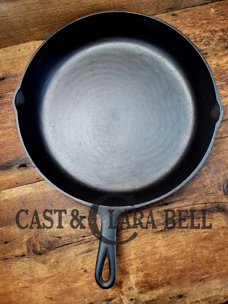 Hard To Find 1920’S Birmingham Stove & Range Century Series #10 Skillet With Beautiful Swirls!