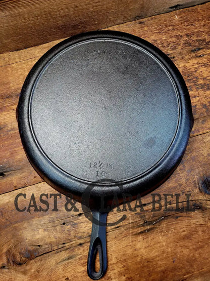 Hard To Find 1920’S Birmingham Stove & Range Century Series #10 Skillet With Beautiful Swirls!