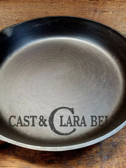 Hard To Find 1920’S Birmingham Stove & Range Century Series #10 Skillet With Beautiful Swirls!