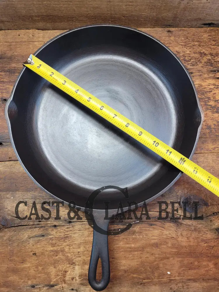 Hard To Find 1920’S Birmingham Stove & Range Red Mountain Series #10 Skillet With Heat Ring