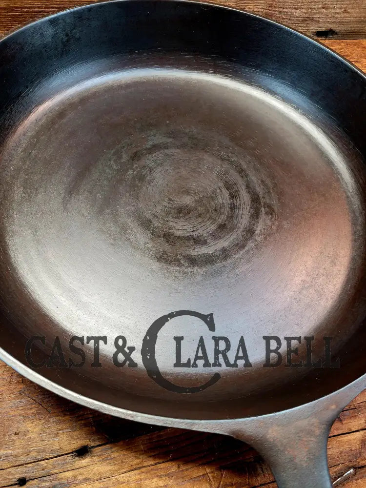 Hard To Find 1920’S Birmingham Stove & Range Red Mountain Series #10 Skillet With Heat Ring