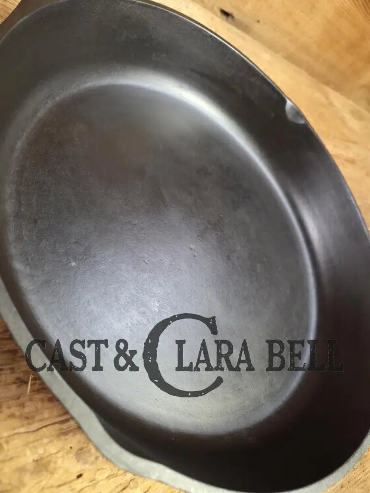 Hard to find 1920’s Birmingham Stove & Range Red Mountain Series #10 Skillet with Heat Ring. Great bacon skillet or