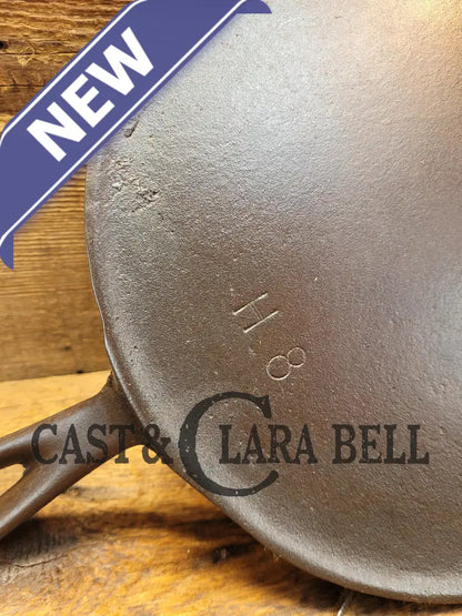 Hard To Find! 1920’S Birmingham Stove & Range Red Mountain Series #8H Cast Iron Round Griddle