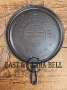 Hard to find! 1920’s Griswold #7 Round Griddle 607. Restored and Ready to Use! Griddle
