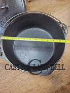 Hard To Find 1920’S Griswold #9 Dutch Oven W/ Large Block Logo P/N 1279 And 1289 Button-Top Lid