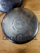 Hard To Find 1920’S Griswold #9 Dutch Oven W/ Large Block Logo P/N 1279 And 1289 Button-Top Lid