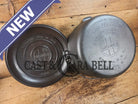Hard to find 1920’s Griswold #9 Dutch Oven w/ Slant Logo p/n 834 H and p/n 2552 A matching block lid Dutch Ovens