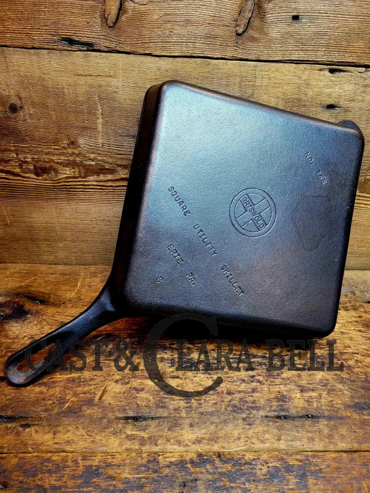 Customer Favorite! 1930S Griswold No. 768 B Square Utility Skillet. Great For Cornbread And