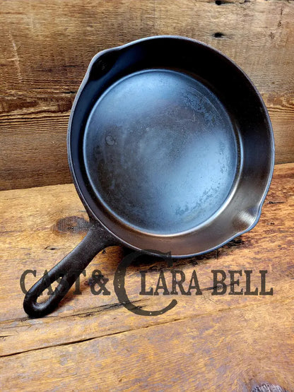 Hard To Find! 1940’S Birmingham S&R #8 (Bsr Underscore!) Red Mountain Cast Iron Skillet. Sc24