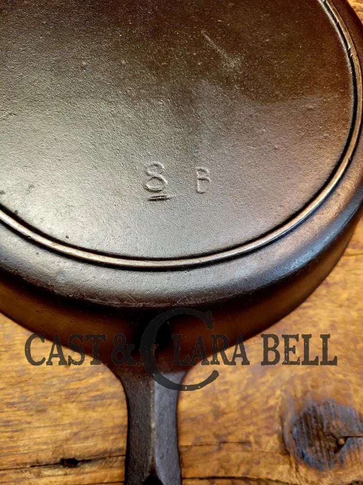 Hard To Find! 1940’S Birmingham S&R #8 (Bsr Underscore!) Red Mountain Cast Iron Skillet. Sc24