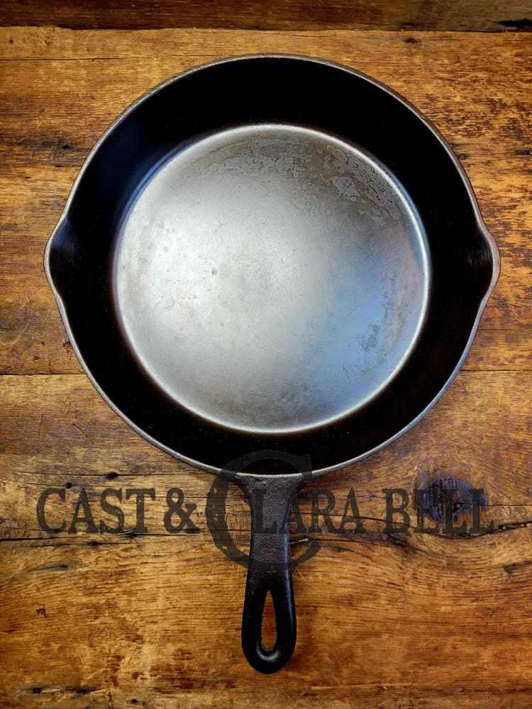 Hard To Find! 1940’S Birmingham S&R #8 (Bsr Underscore!) Red Mountain Cast Iron Skillet. Sc24