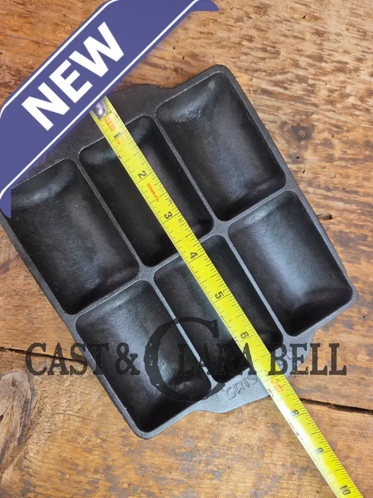 Hard to Find 1940’s Griswold No. 17 Gem Pan 6 cup 6140 Bakeware