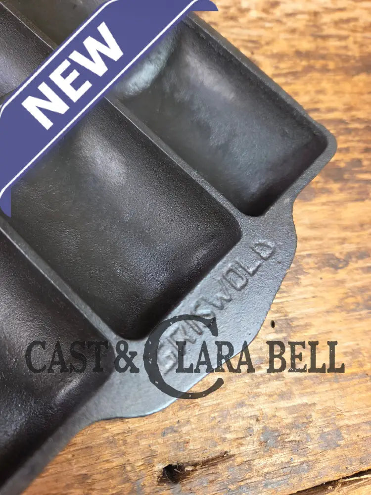 Hard to Find 1940’s Griswold No. 17 Gem Pan 6 cup 6140 Bakeware