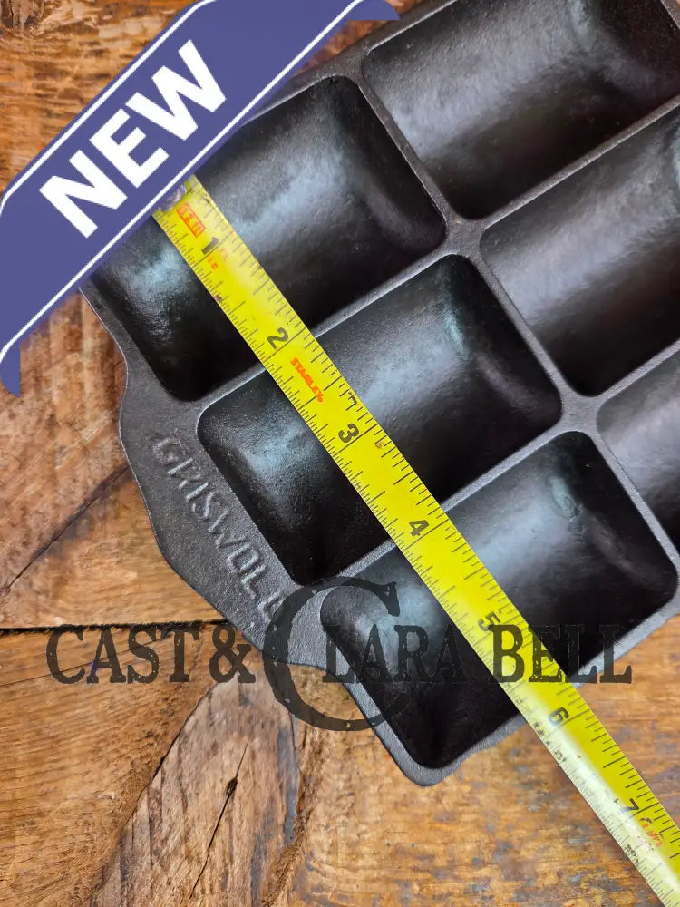 Hard to Find 1940’s Griswold No. 17 Gem Pan 6 cup 6140 Bakeware