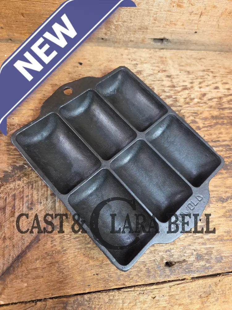 Hard to Find 1940’s Griswold No. 17 Gem Pan 6 cup 6140 Bakeware