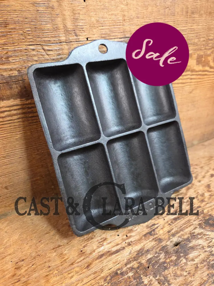 Hard to Find 1940’s Griswold No. 17 Gem Pan 6 cup 6140 Bakeware