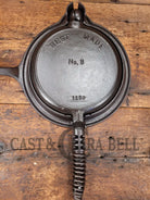 Hard To Find! Best Made Sears Roebuck & Co. By Griswold No. 8 Waffle Iron With Matching Base!