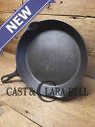 Hard to find BIG Skillet! 1920’s Griswold #10 Skillet with Large Block Logo 716 A. Fully restored but read description
