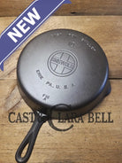 Hard to find BIG Skillet! 1920’s Griswold #10 Skillet with Large Block Logo 716 A. Fully restored but read description