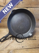 Hard to find BIG Skillet! 1920’s Griswold #10 Skillet with Large Block Logo 716 A. Fully restored but read description