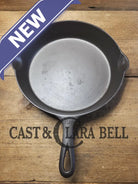 Hard to find BIG Skillet! 1920’s Griswold #10 Skillet with Large Block Logo 716 A. Fully restored but read description