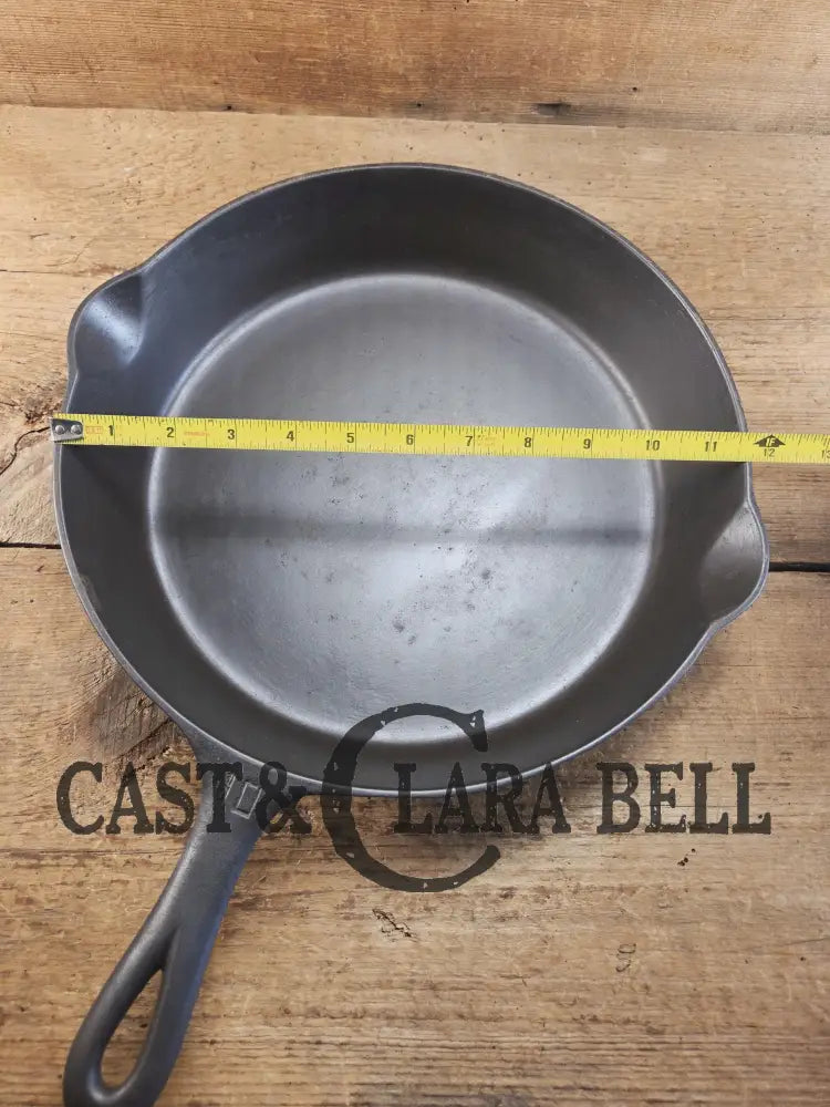 Hard to find BIG Skillet! 1920’s Griswold #10 Skillet with Large Block Logo 716 A. Fully restored. Getting harder to