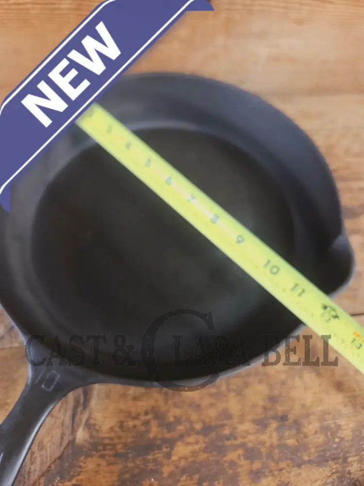Hard to find BIG Skillet! 1930’s Griswold #10 Skillet with Large Block Logo Smooth Bottom 716 A - Skillet