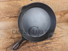 Hard to find BIG Skillet! 1930’s Griswold #10 Skillet with Large Block Logo Smooth Bottom 716 A - Skillet