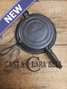 Hard to find check out the waffle pattern! 1920’s ’Keen Kutter’ by E.C. Simmons (Simmons hardware) #8 Waffle Iron with