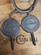 Hard to find check out the waffle pattern! 1920’s ’Keen Kutter’ by E.C. Simmons (Simmons hardware) #8 Waffle Iron with