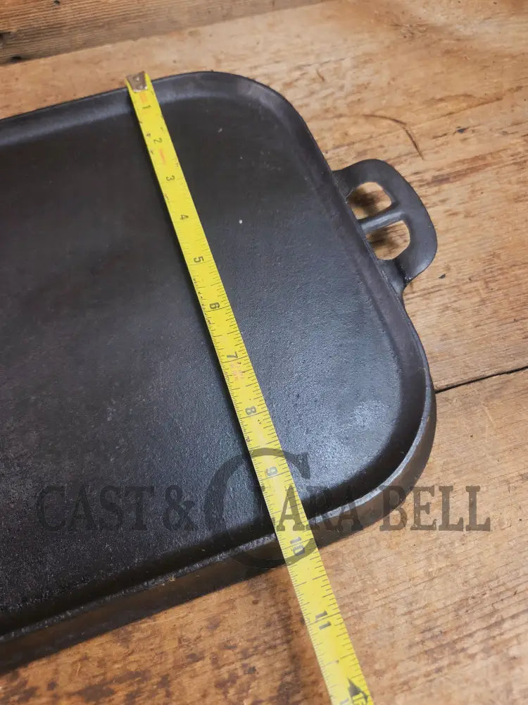 Hard to Find hammered finish and priced to sell! 1930’s Era Wagner #9 Hammered Finish Long Griddle Griddle