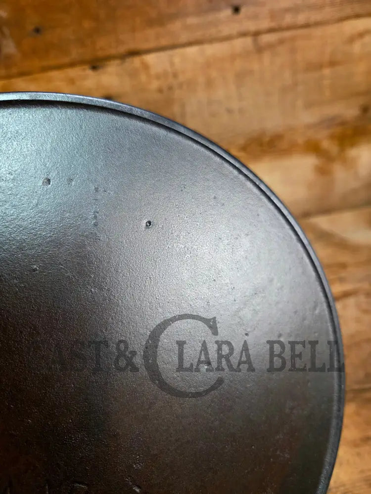Hard to Find Hoosier favorite! ERIE ghost marked 1890-1910 Era Marion Cast Iron Skillet (Marion Indiana) Skillet