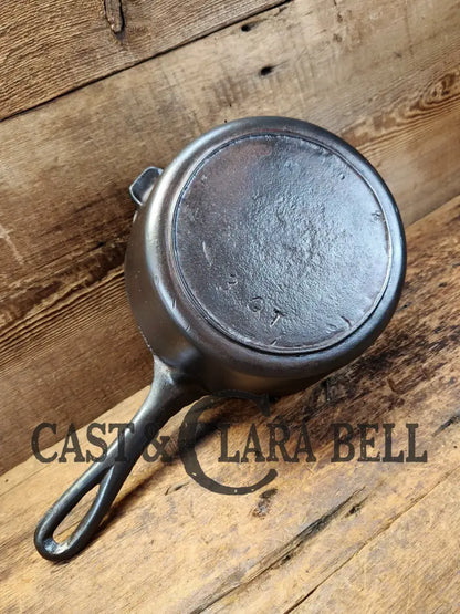 Hard To Find Lovely 1950’S Lodge 3 Quart Cast Iron ’Deep Fryer’ With Tab Assist! Skillet