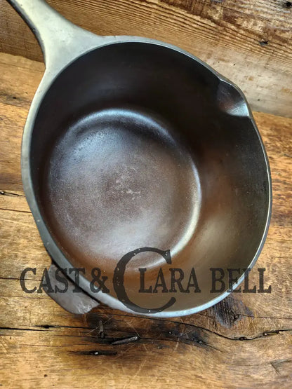 Hard To Find Lovely 1950’S Lodge 3 Quart Cast Iron ’Deep Fryer’ With Tab Assist! Skillet