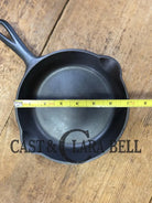Hard to Find! Mint condition Griswold #4 Skillet (c. 1907-1912) with EPU and Large Slant Logo 702. Fully restored and