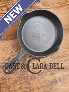 Hard to Find Wagner Sidney -O- #3 Skillet with ’Pie’ Logo and Smooth Bottom 1053 Skillet