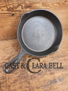 Hard to Find Wagner Sidney -O- #3 Skillet with ’Pie’ Logo and Smooth Bottom 1053 Skillet