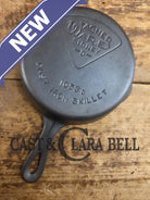 Hard to Find Wagner Sidney -O- #3 Skillet with ’Pie’ Logo and Smooth Bottom 1053 Skillet
