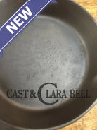 Hard to Find Wagner Sidney -O- #3 Skillet with ’Pie’ Logo and Smooth Bottom 1053 Skillet