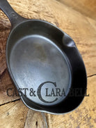 Hard to Find Wagner Sidney O #3 Skillet with ’Pie’ Logo and Smooth Bottom 1053 D Skillet