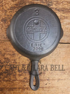 Harder to Find! 1910’s Griswold #3 Egg Skillet Large Block Slant Logo 709. So cool! Skillet