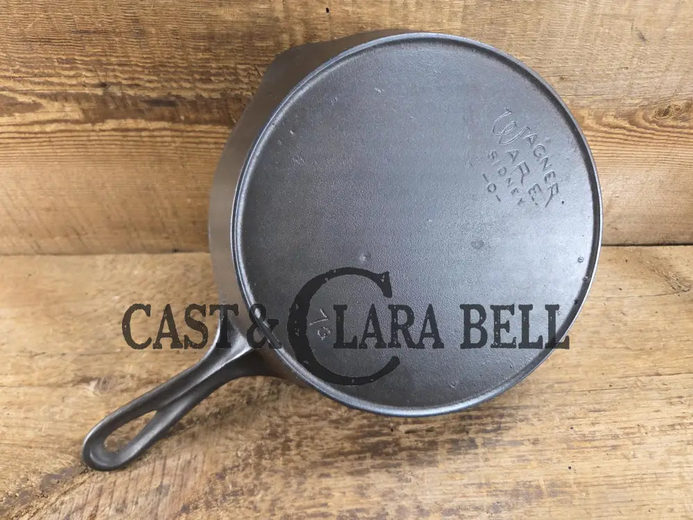 Harder to find 1920’s era Stylized logo Wagner Ware #7 Cast Iron Skillet #7G. Great saute skillet! Skillet