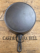 Harder to find 1920’s era Stylized logo Wagner Ware #7 Cast Iron Skillet #7G. Great saute skillet! Skillet