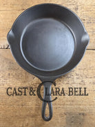 Harder to find 1920’s era Stylized logo Wagner Ware #7 Cast Iron Skillet #7G. Great saute skillet! Skillet