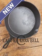 Harder to find big bacon skillet! Early 1900’s Wagner ’Arc Straight’ logo #10 Cast Iron Skillet Skillet