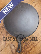 Harder to find big bacon skillet! Early 1900’s Wagner ’Arc Straight’ logo #10 Cast Iron Skillet Skillet