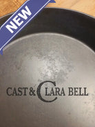 Harder to find big bacon skillet! Early 1900’s Wagner ’Arc Straight’ logo #10 Cast Iron Skillet Skillet