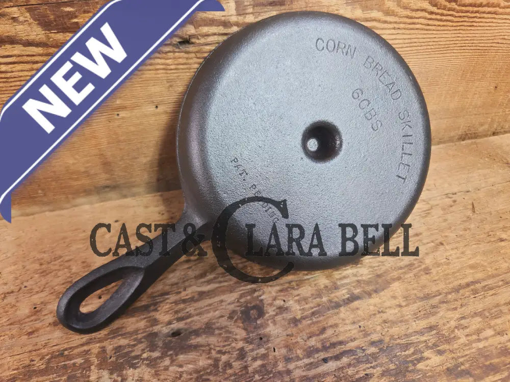 Harder to find! Birmingham Stove & Range Cast Iron Corn Bread Skillet 6 cup. Great gift idea! Skillet