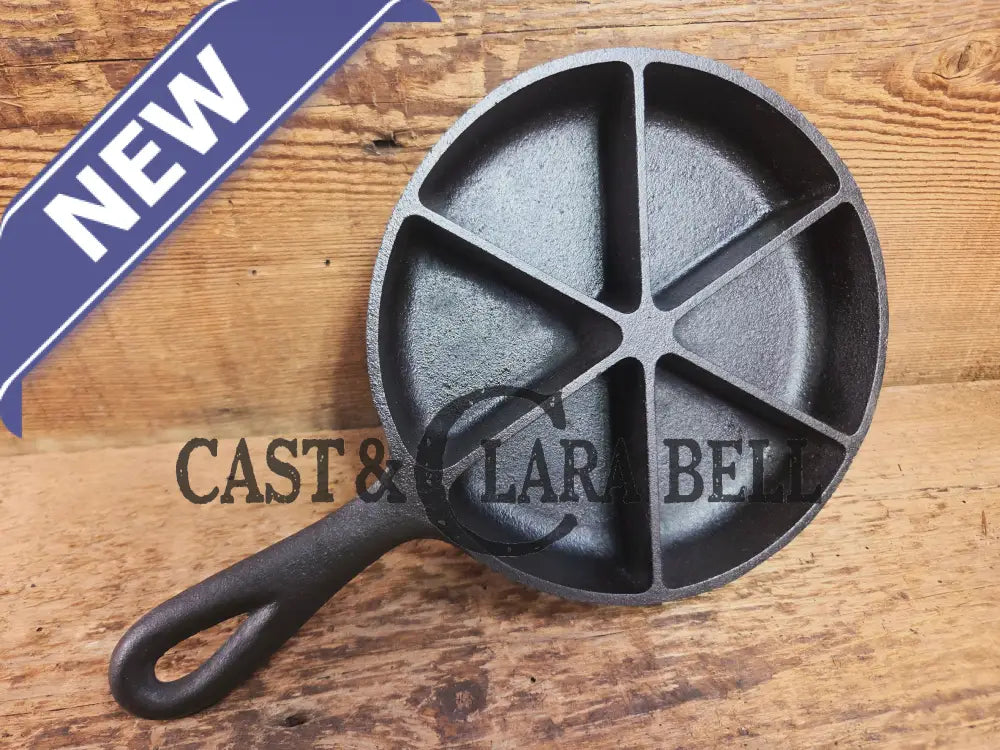 Harder to find! Birmingham Stove & Range Cast Iron Corn Bread Skillet 6 cup. Great gift idea! Skillet