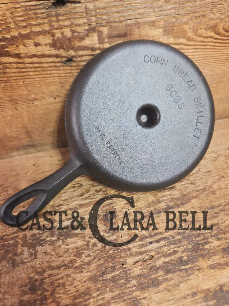 Harder to find! Birmingham Stove & Range Cast Iron Corn Bread Skillet 6 cup. Great gift idea! Skillet